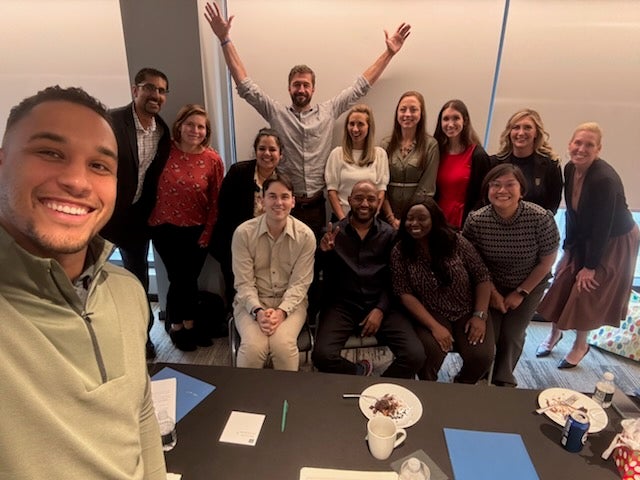 Students & Faculty posing